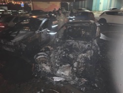 В Подмосковье сожгли машину спортивного журналиста Дмитрия Егорова