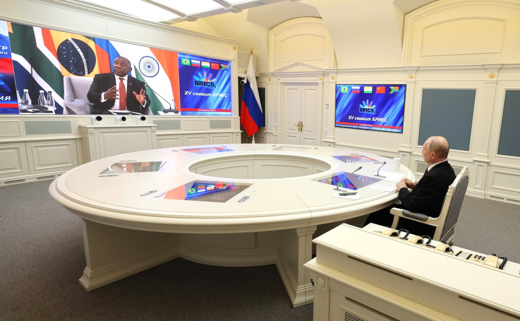 Путин, БРИКС, видеоконференция, обращение, форум