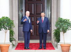 Председатель КНР Си Цзиньпин и президент США Джозеф Байден, Синьхуа фото